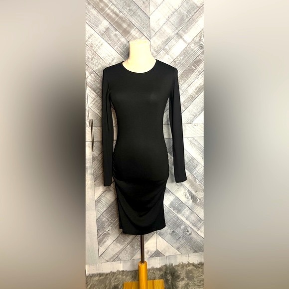 MICHAEL STARS NWOT JORDAN RIBBED MINI DRESS - Picture 9 of 9